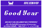 oceanography font, a Font by weknow (Thumbnail 4 of 5)