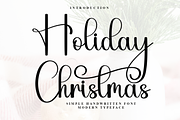 Holiday Christmas, a Handwritten Font by InermediaSTUDIO (Thumbnail 3 of 7)