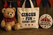 BigTop Circus - Vintage Display Font, a Serif Font by overlaytemplates (Thumbnail 2 of 5)