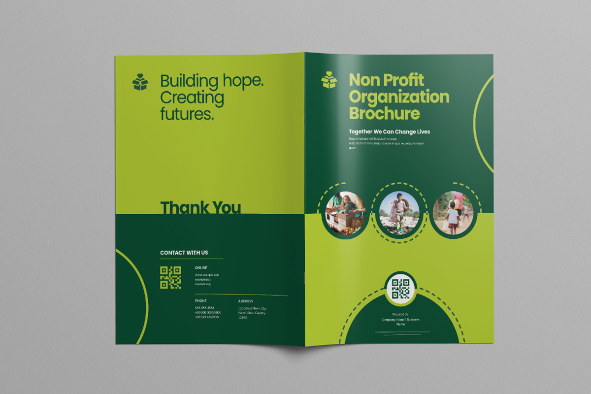 Charity Brochure Template | Canva, a Brochure Template by Pixelpick (Photo 9 of 9)