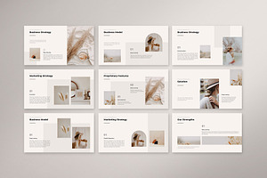 Simple Business Presentation CANVA