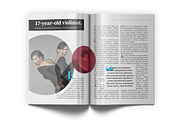 Lifestyle Magazine Template, a Magazine Template by TeddyGraphics (Thumbnail 4 of 19)