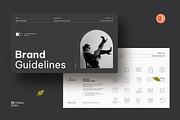 Brand Guidelines Presentation, a Presentation Template by Dream-Lab (Thumbnail 1 of 10)