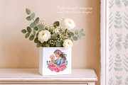 Motherhood - Watercolor collection, a Person Illustration by NataliMiasStore (Thumbnail 3 of 8)