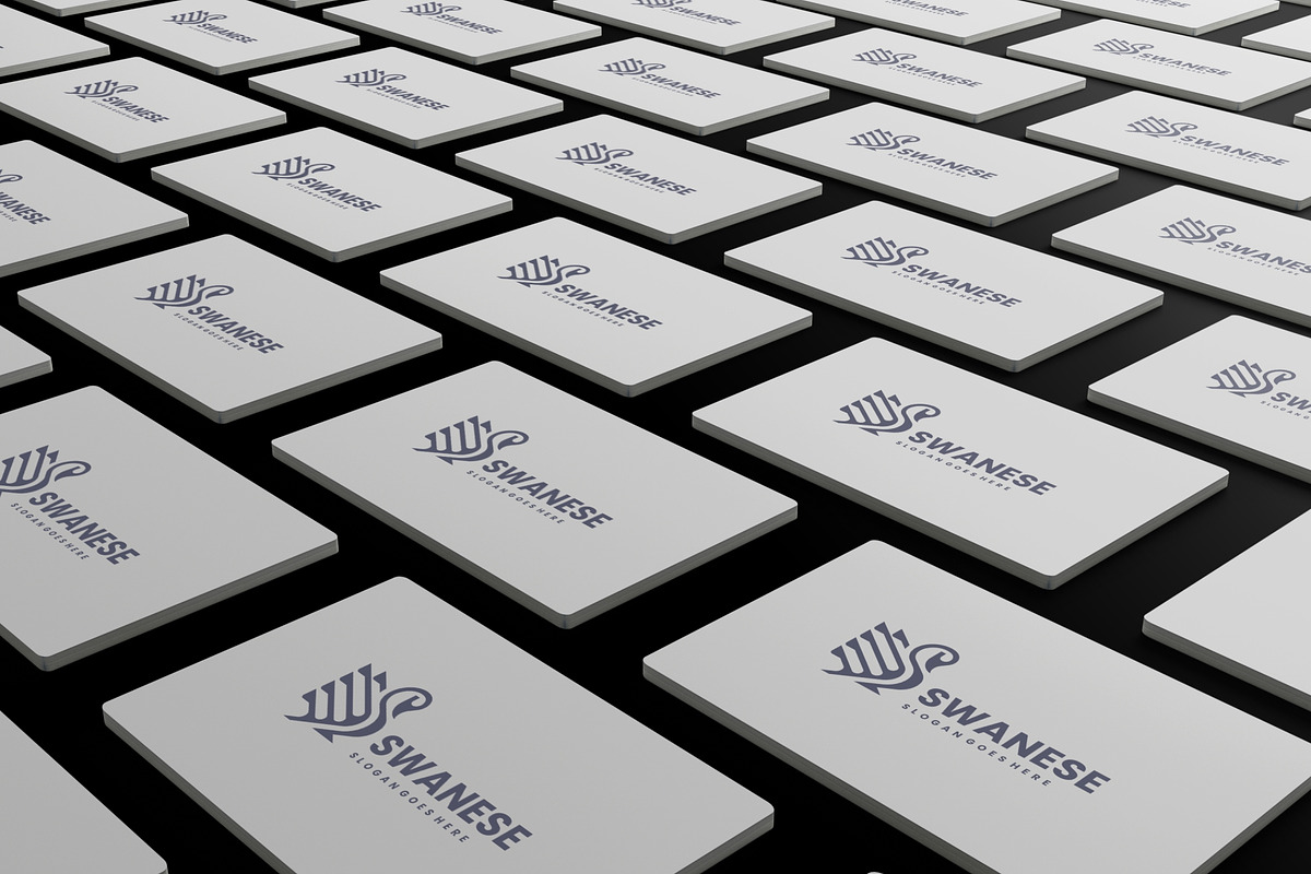 Monochrome Bold Elegant Swan Logo, a Branding & Logo Template by Artnivora.Std (Photo 3 of 3)