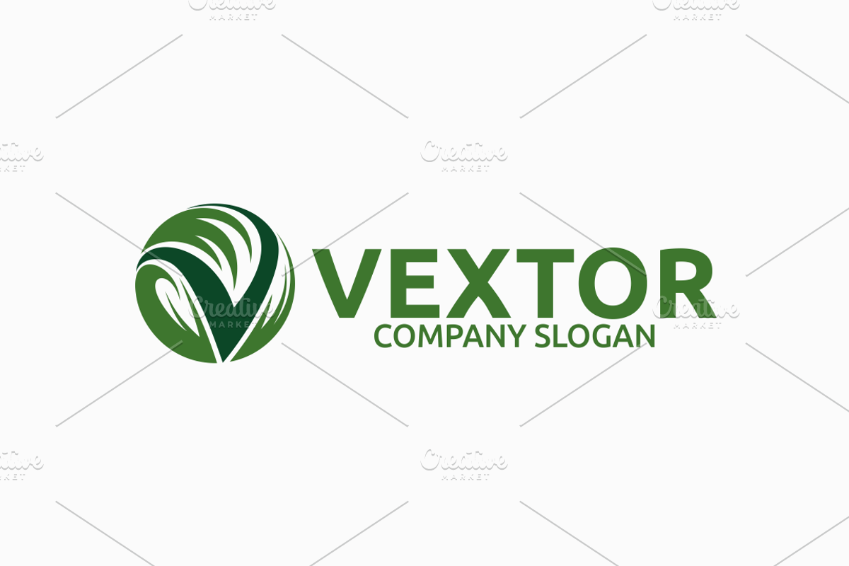 Vextor V Logo, a Branding & Logo Template by Brandlogo
