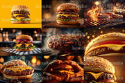 80 Professional Burger Stock Photos, a Food & Drink Photo by Incomelion (Thumbnail 3 of 14)