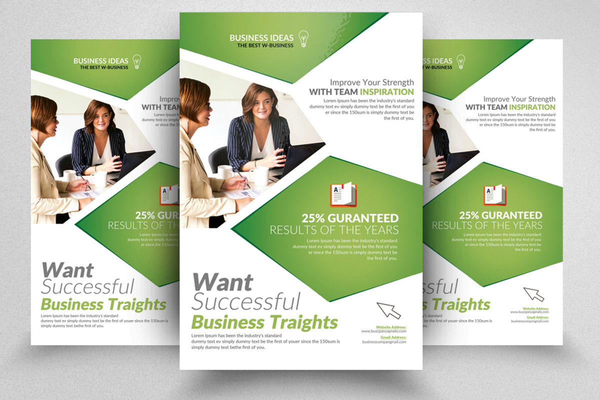 100 Business Flyers Mega Bundle, a Flyer Template by Design Up (Photo 33 of 100)