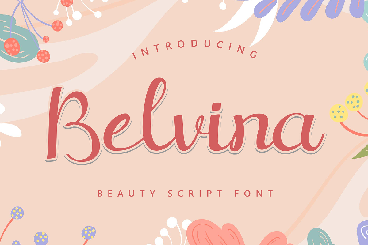 Belvina, a Handwritten Font by Typegoals Studio (Photo 1 of 8)