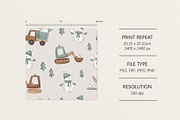 Winter construction, a Pattern Graphic by Olena Kuznietsova (Thumbnail 4 of 9)