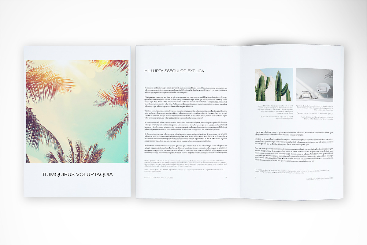 Soft Lifestyle Magazine Template, a Magazine Template by McLittle Stock (Photo 5 of 5)