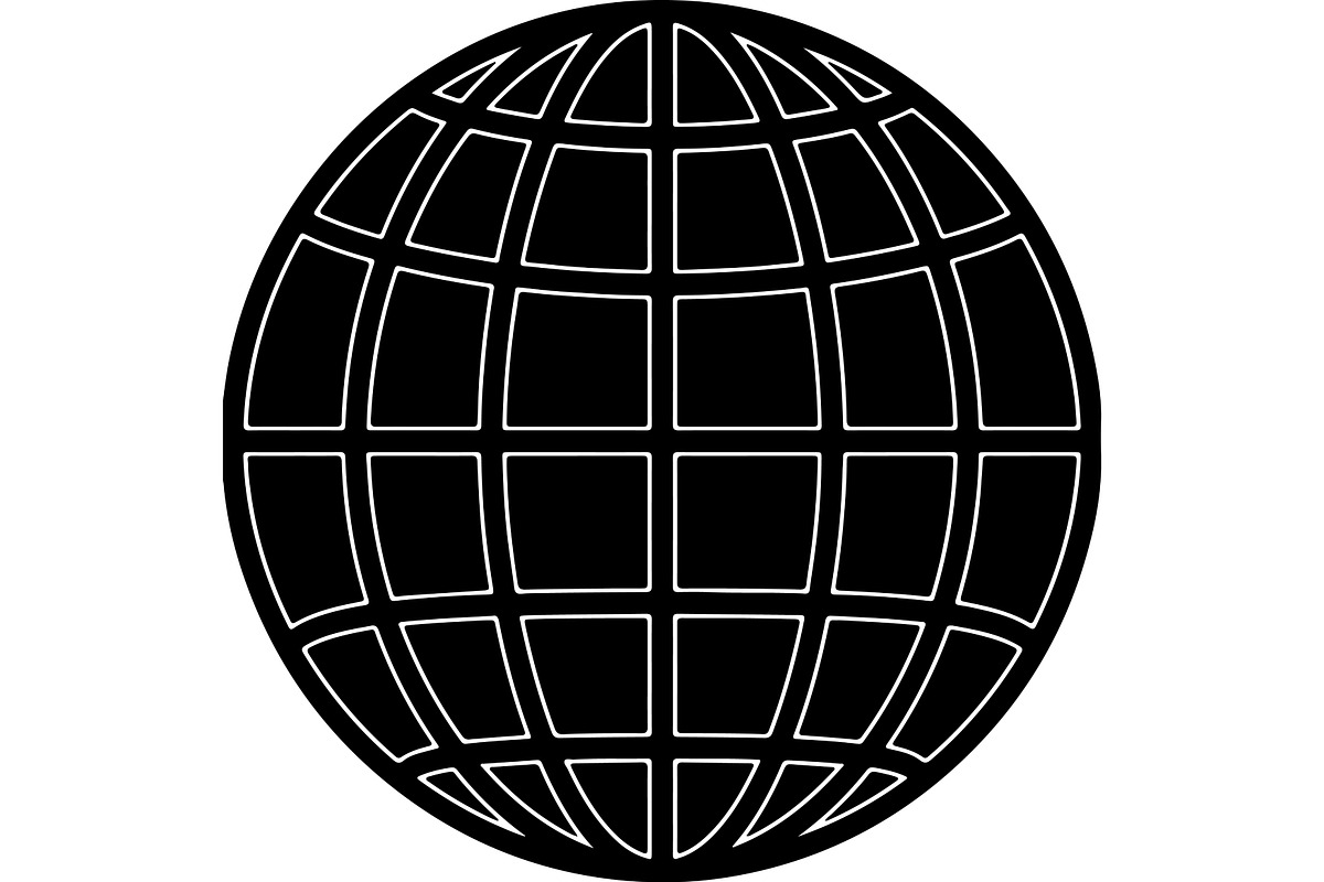 Globe & World Map Silhouette Bundle, a Technology Illustration by balal (Photo 11 of 13)