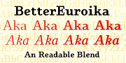 BetterEuroika, a Serif Font by Ingrimayne Type (Thumbnail 11 of 11)
