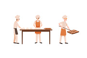 Bakers baking bread, buns set, a Person Illustration by Good Studio (Thumbnail 4 of 5)