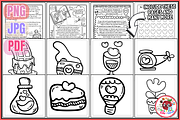 Cozy Love Bold & Easy Coloring Pages, an Object Illustration by EduEnrich (Thumbnail 2 of 3)