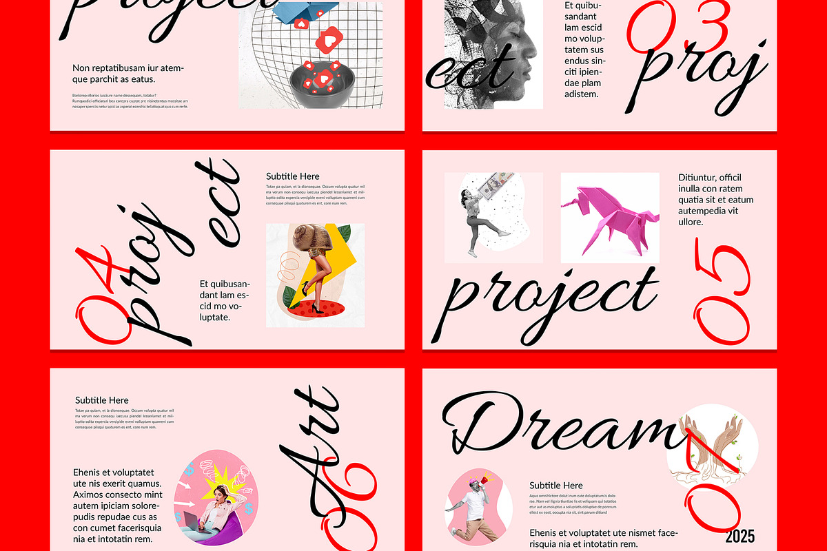 Pop Arts Presentation Layout, a Presentation Template by MightyDesign (Photo 4 of 7)