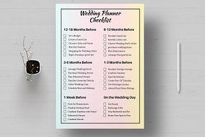 Wedding Planning Checklist, a Stationery Template by MightyDesign