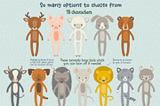 Animal character creator, an Object Graphic by Trinibis (Thumbnail 4 of 8)