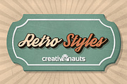 Retro Styles for Adobe Photoshop