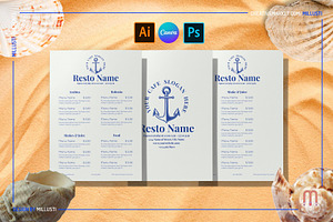 Anchor Cafe & Restaurant Menu