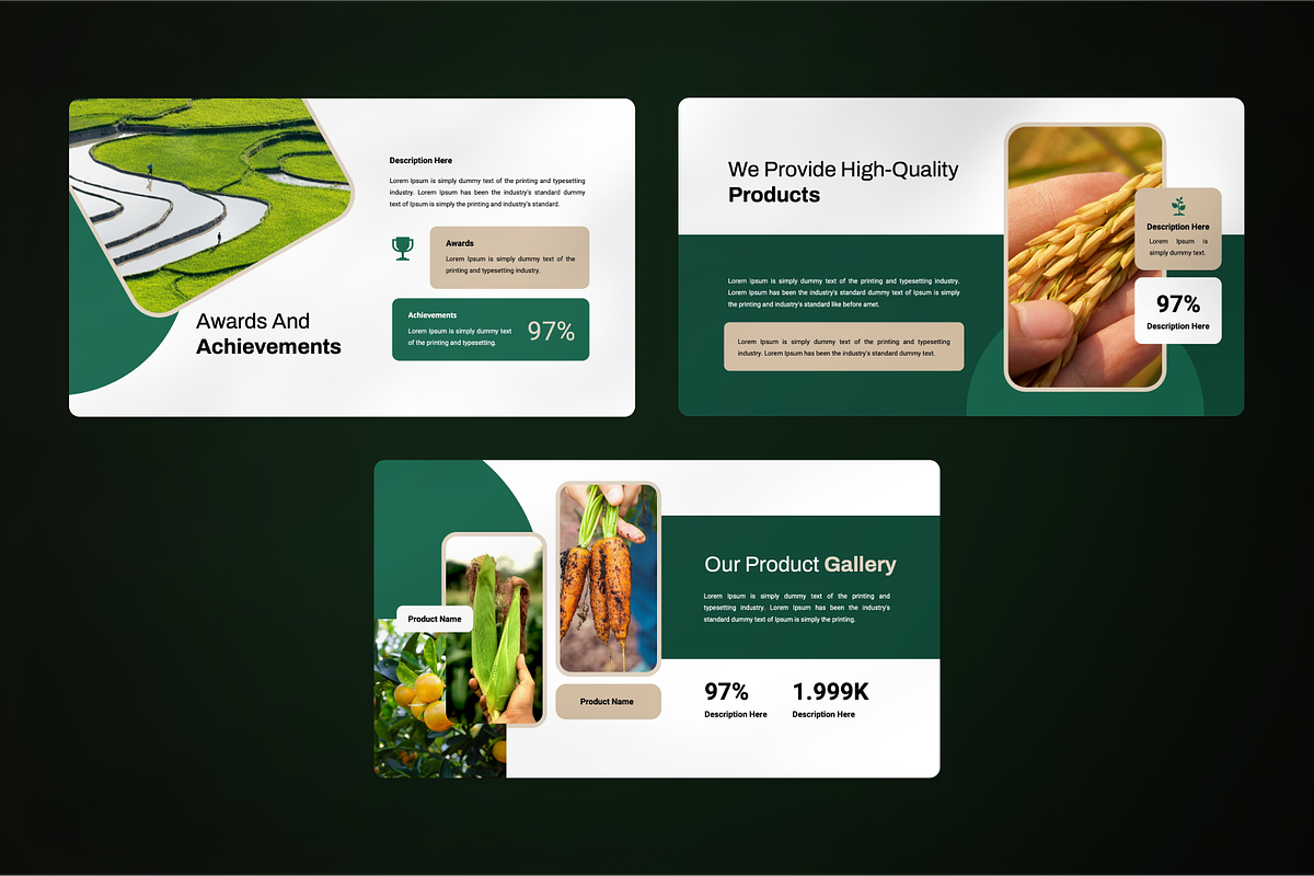 Sustainable Agriculture Google Slide, a Presentation Template by SquidPixey (Photo 5 of 7)