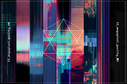 GLITCH_2K Glitch Backgrounds, Extras, a Background Graphic by Ckybe's Corner (Thumbnail 4 of 8)