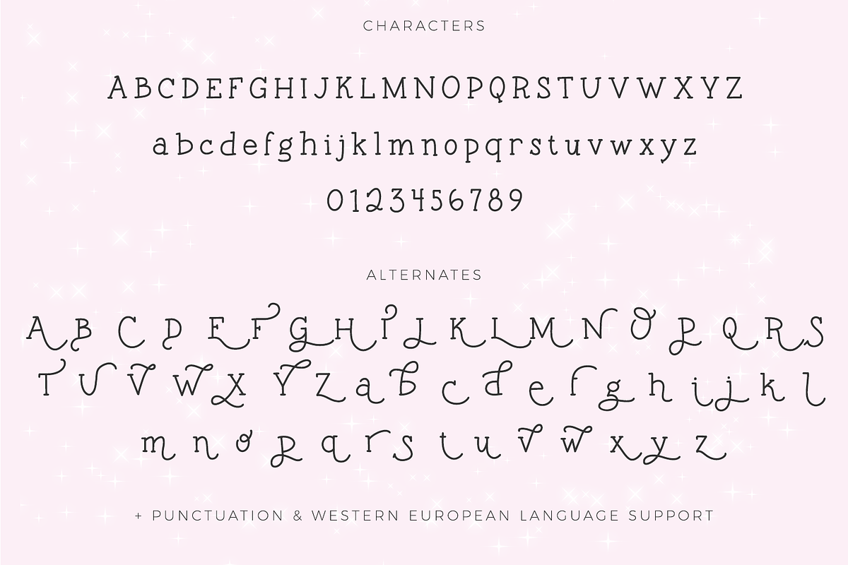 Sparkleberry Typewriter Serif, a Handwritten Font by Beck McCormick (Photo 10 of 10)