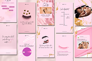 Lash Technician Template | Canva, a Social Media Template by The Social Stuff (Thumbnail 7 of 9)