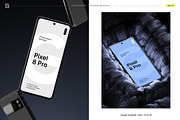 Pixel 8 Pro - Mockups bundle, an Android Mockup by Bran. (Thumbnail 5 of 9)
