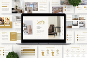 Sofa - Furniture Powerpoint, a Presentation Template by Deepslide Studio (Thumbnail 5 of 6)