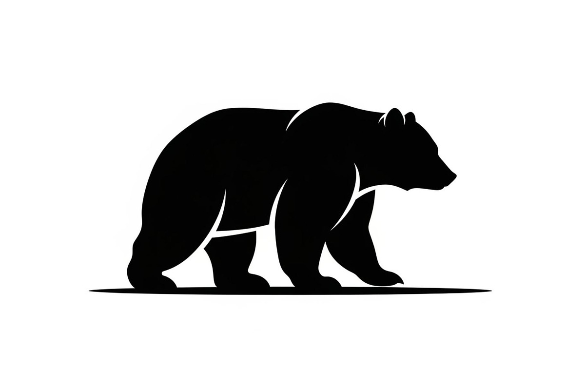Nature Wildlife Bear Silhouette Bund, an Illustration by Designs_River (Photo 23 of 51)