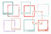 Watercolor Frames, Papers & Tape, an Object Graphic by patternpop studio (Thumbnail 5 of 8)