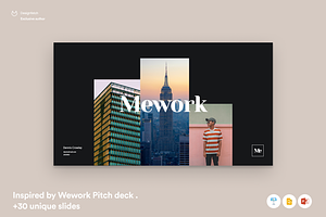 Wework Pitch Deck Template