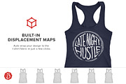 Next Level 6633 Racerback Mockups, a Shirt Mockup by Brent Galloway (Thumbnail 3 of 5)