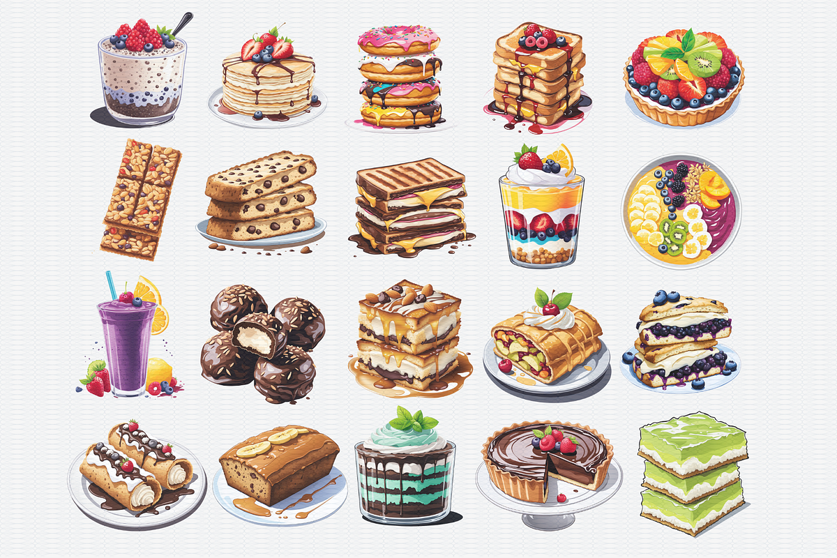 Food From Around The World Clipart, a Food Illustration by Crafts of The Moon (Photo 5 of 5)