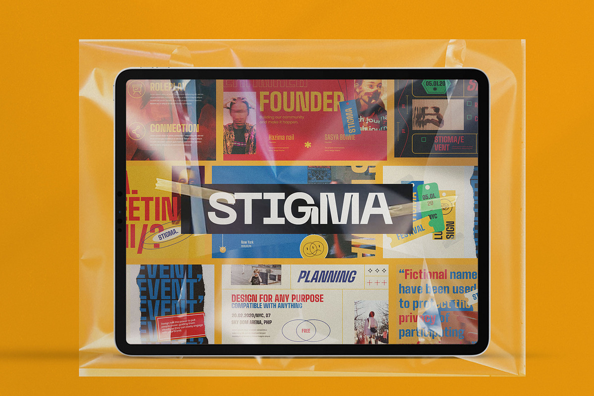 STIGMA - Google Slide, a Presentation Template by Dirtytemp Studio (Photo 1 of 8)