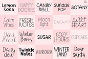 20 Cute Handwritten Fonts Bundle, a Handwritten Font by LivelyAutumn11.11 (Thumbnail 2 of 6)