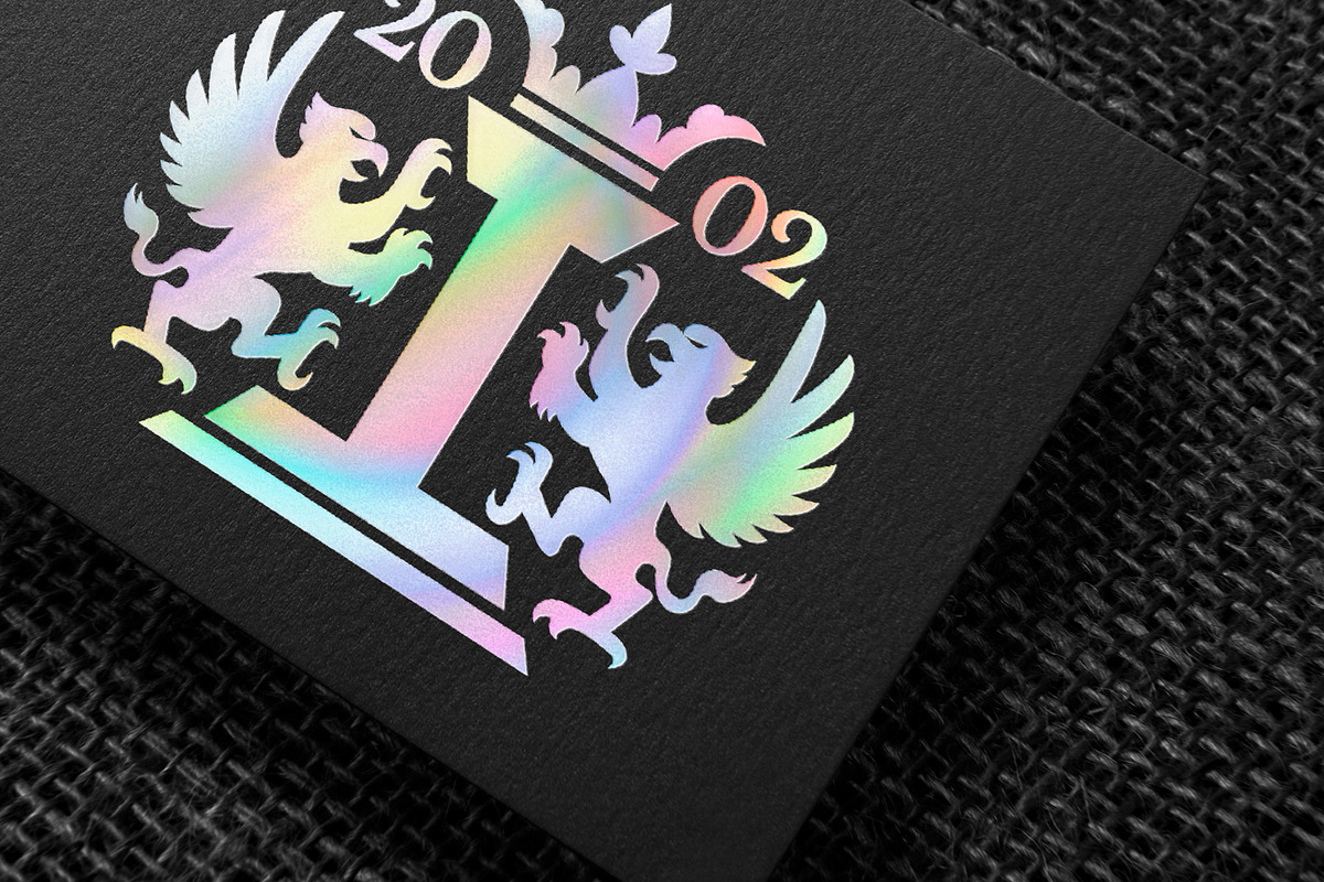 Holographic Printing Logo Mockup, a Product Mockup by GfxFoundry (Photo 3 of 4)