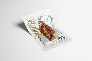 Boho Style Flyer Template