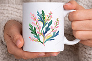 Watercolor Tropical Reef Clipart PNG, a Seasonal Illustration by Canvas Craft (Thumbnail 6 of 7)