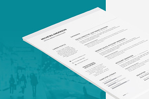 Resume Template Michewa