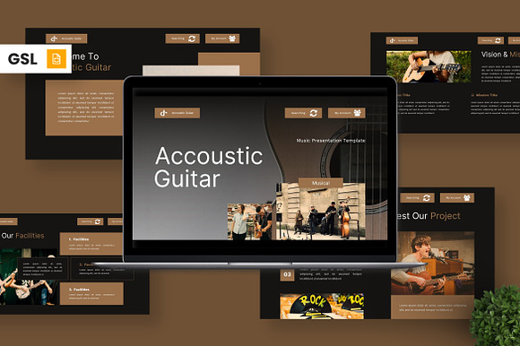 Accoustic Guitar - Music GSL preview 7