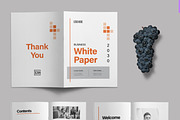 Business Whitepaper with Orange, a Brochure Template by ContestDesign (Thumbnail 2 of 4)