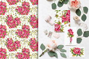 Red roses, floral watercolor set, an Illustration by Artmanata (Thumbnail 11 of 16)