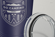 20oz Stainless Steel Tumbler Mockup, a Cups & Container Mockup by creatsy5 (Thumbnail 16 of 17)