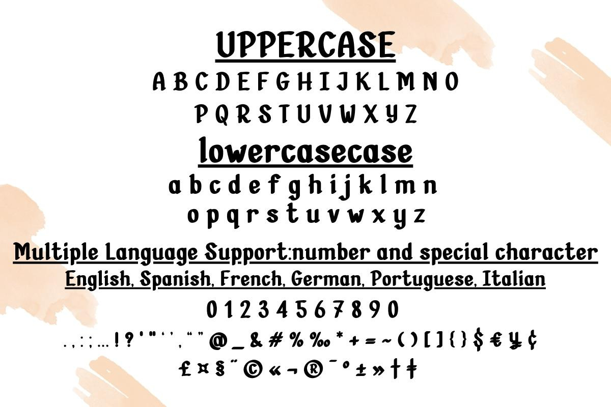 Friend Little Fox - Handwritten, a Handwritten Font by Charmingbear59.design (Photo 6 of 6)