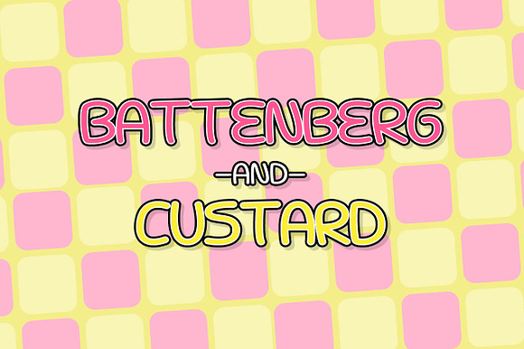 Battenberg and Custard preview 4
