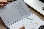 UX Sketchbook for Mobile design, a Stationery Template by ulvinomarov (Thumbnail 5 of 5)
