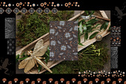 Line Art Frogs Patterns, Borders, a Pattern Graphic by ilonitta (Thumbnail 7 of 13)