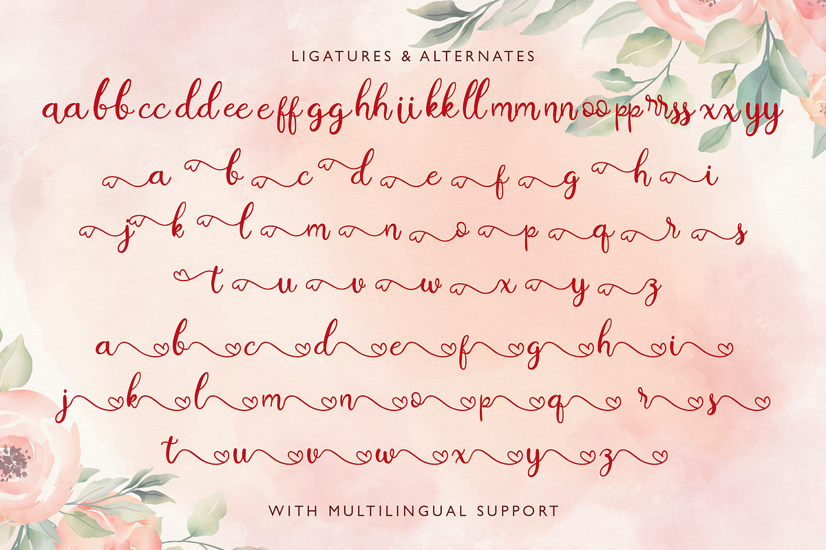 Hey Sweety - Modern Script Font, a Script Font by StringLabs (Photo 8 of 9)